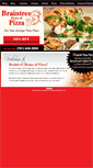 Mobile Screenshot of braintreehouseofpizza.com